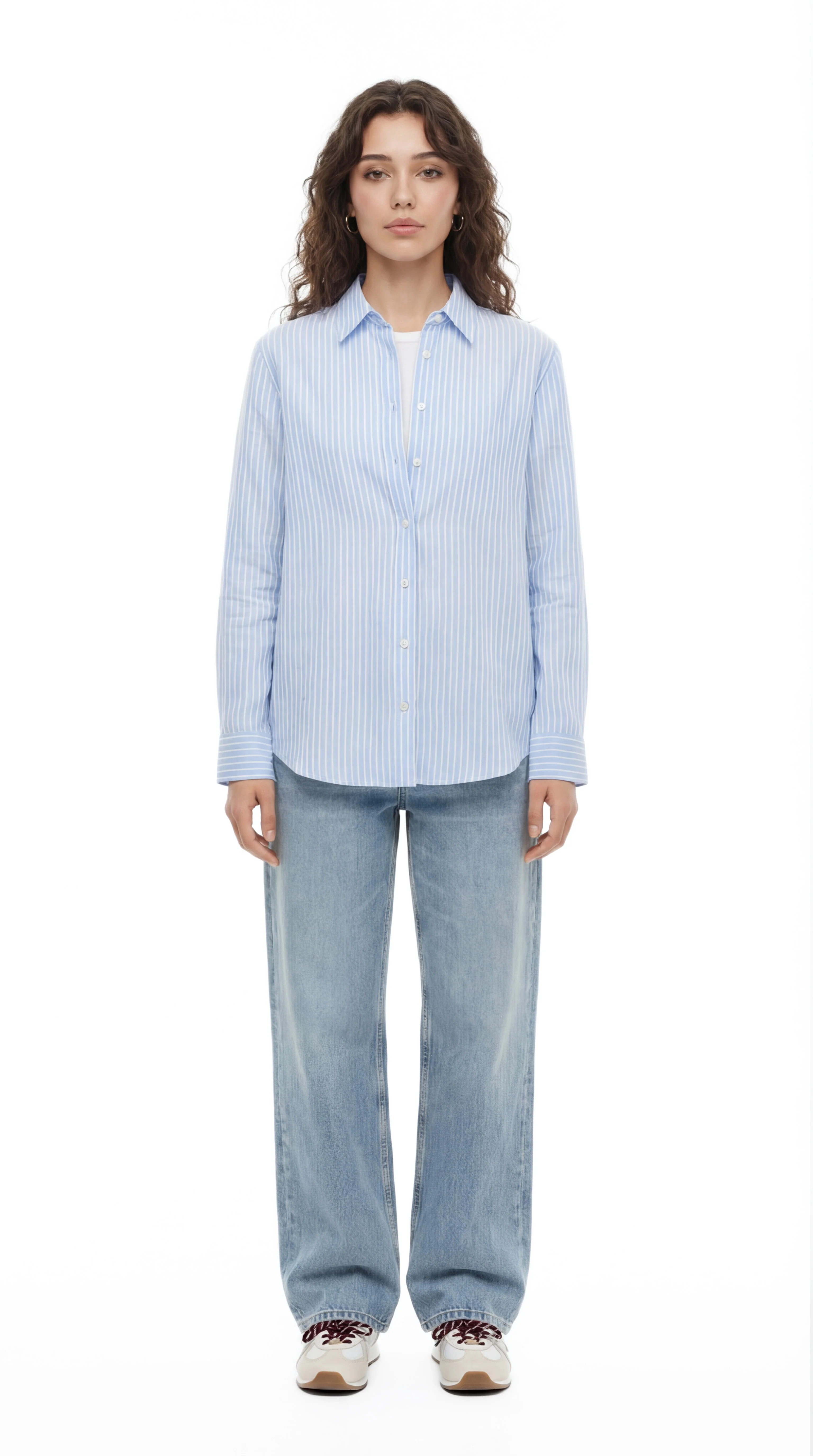 Striped Poplin Shirt - Image 2