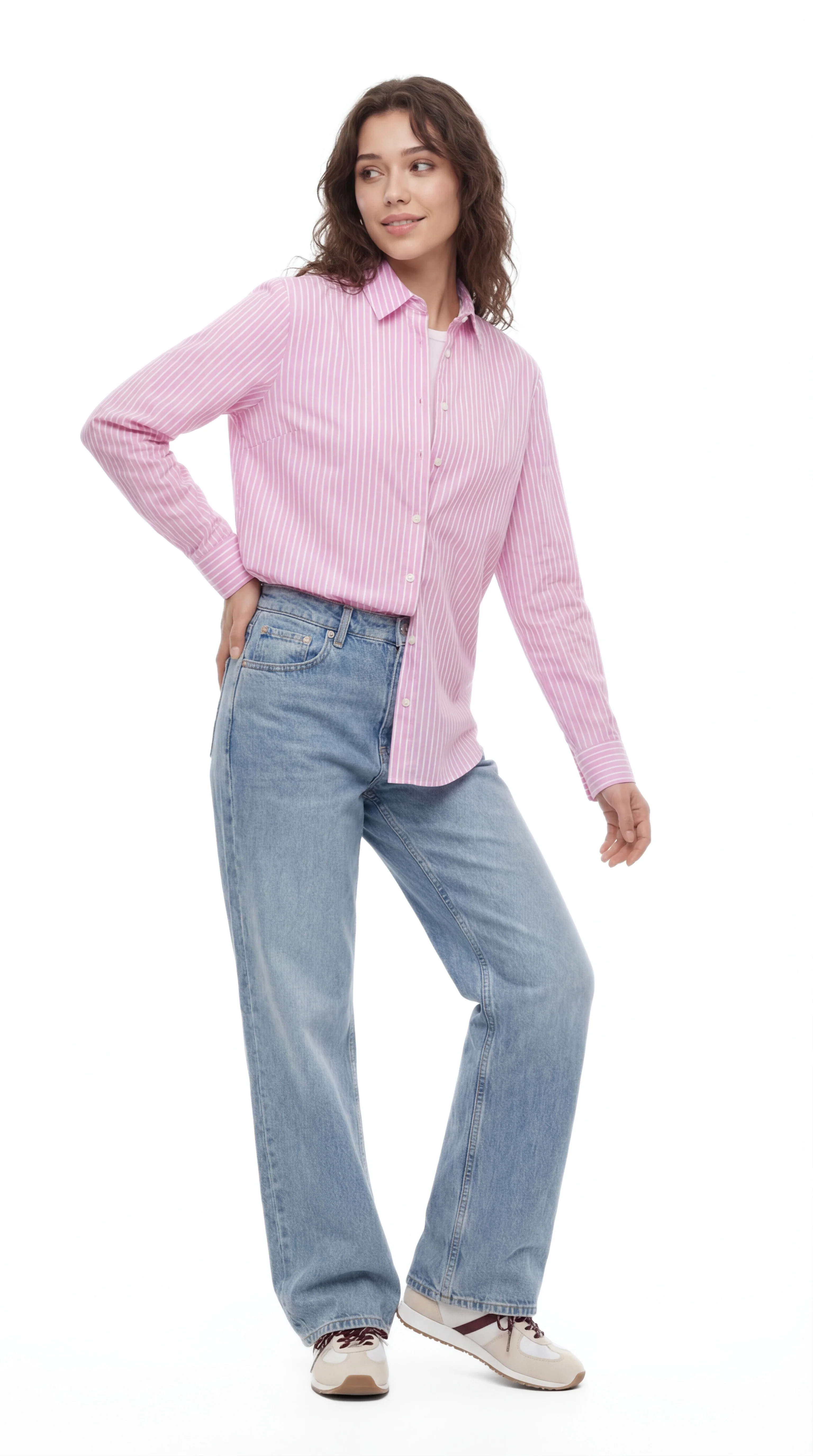 Striped Poplin Shirt - Image 4