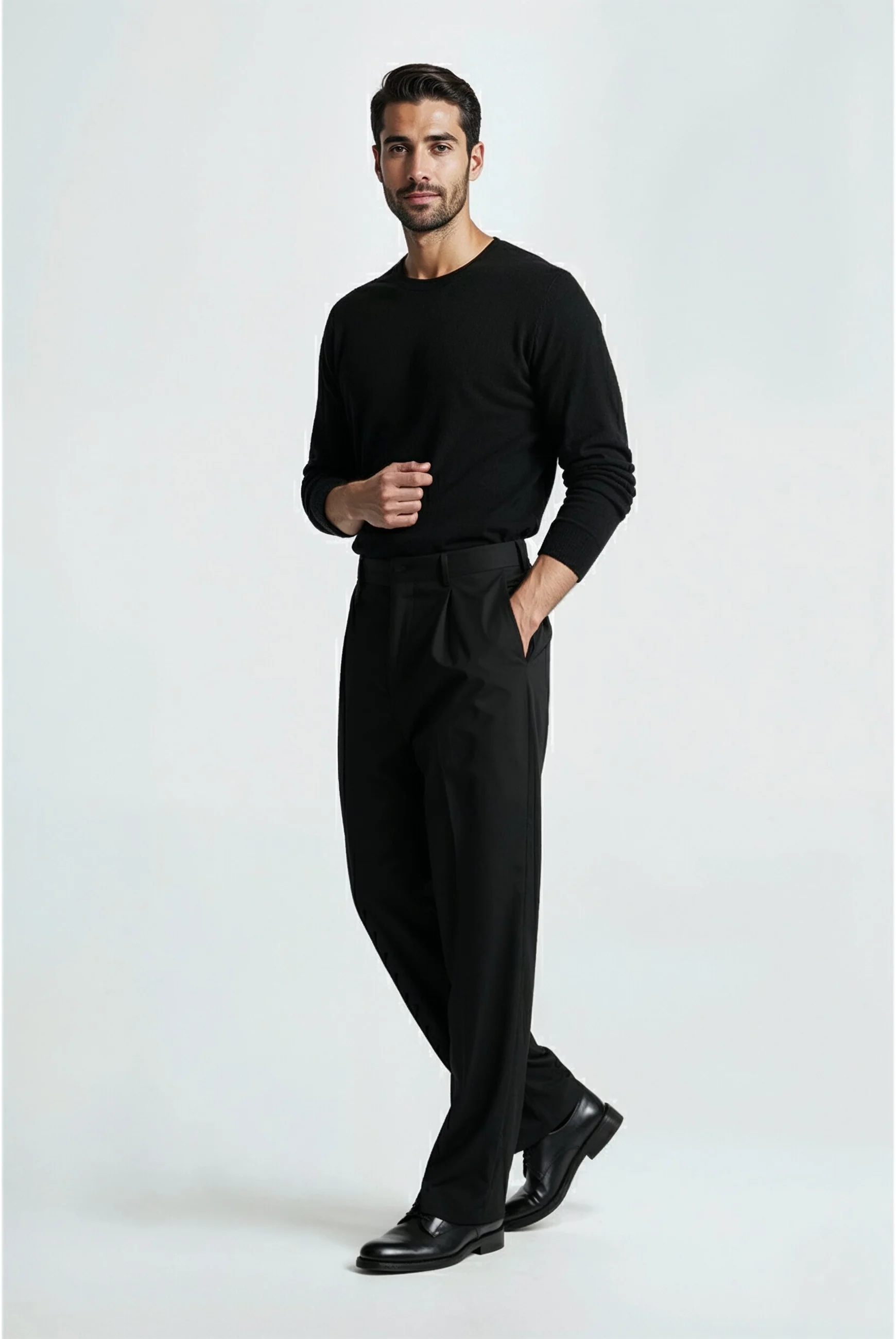Classic pleated pants - Image 2