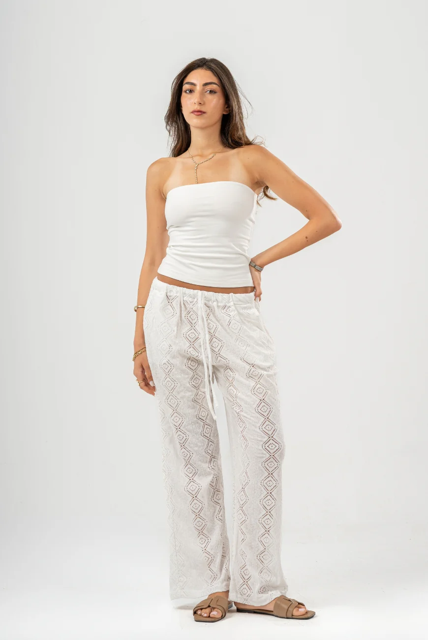 Knit beach pants - Image 3