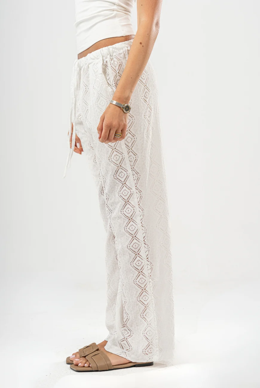 Knit beach pants - Image 4
