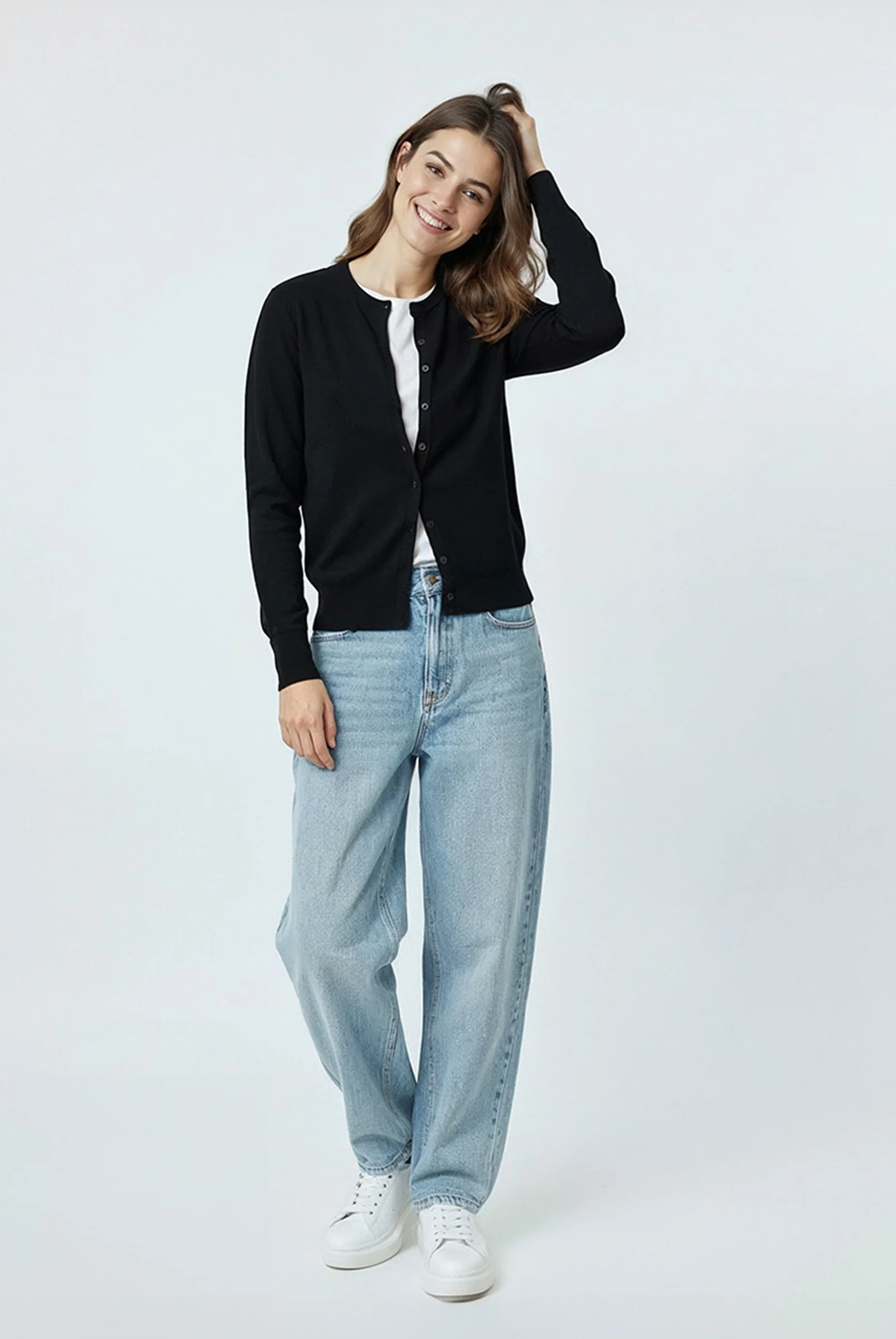 Knit Cardigan Top - Image 5