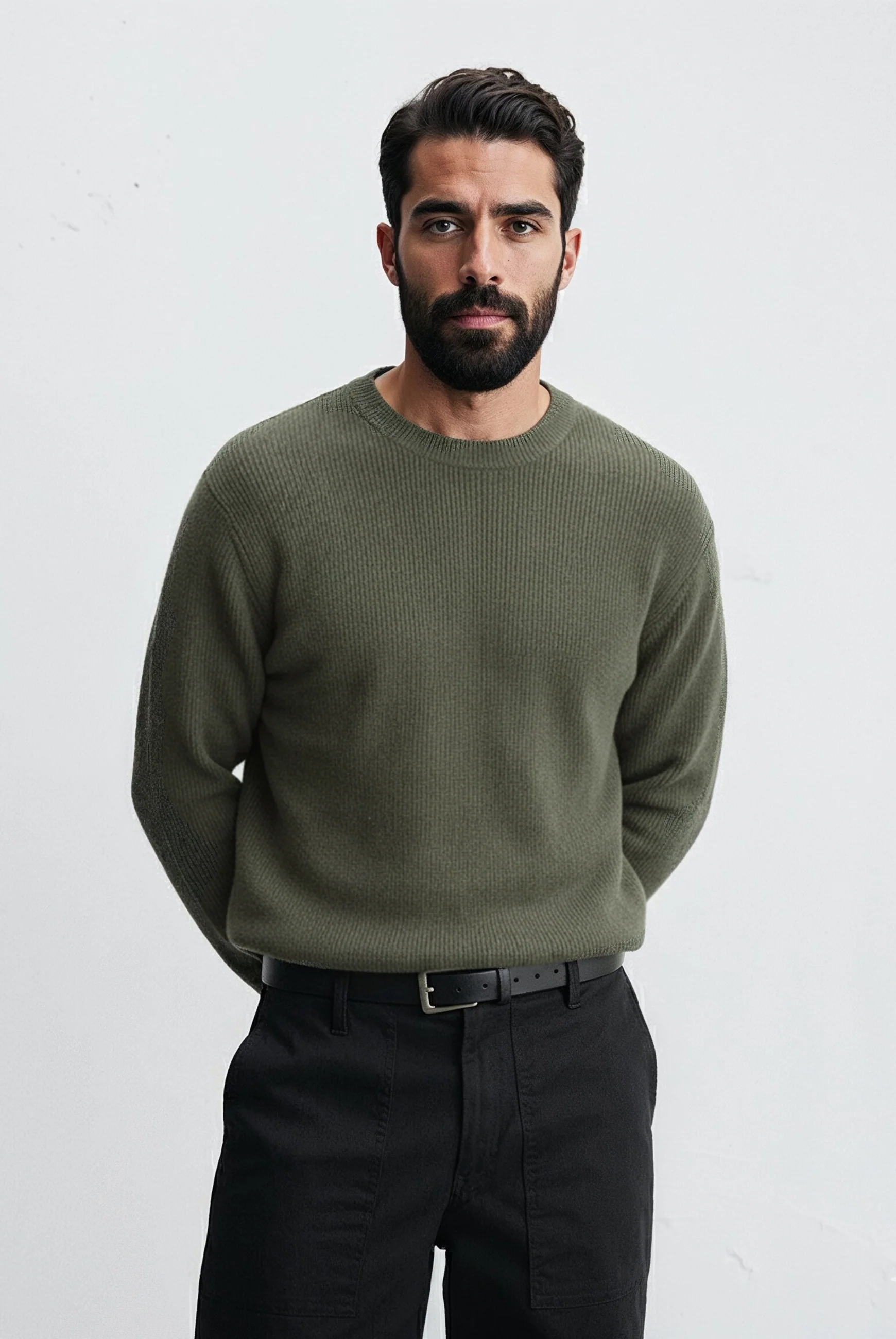 Purl knit sweater - Image 3