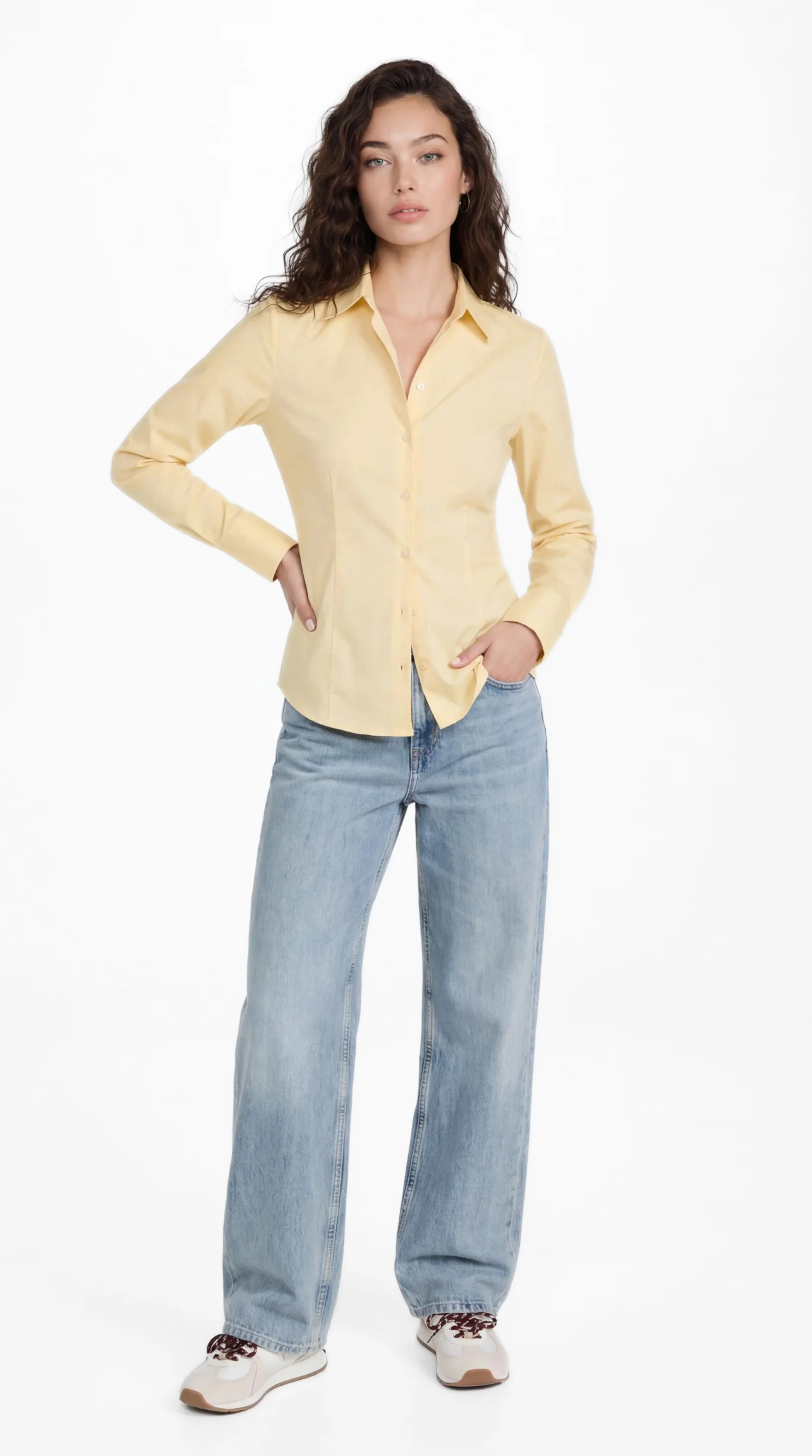 Tailored cropped shirt - Image 5