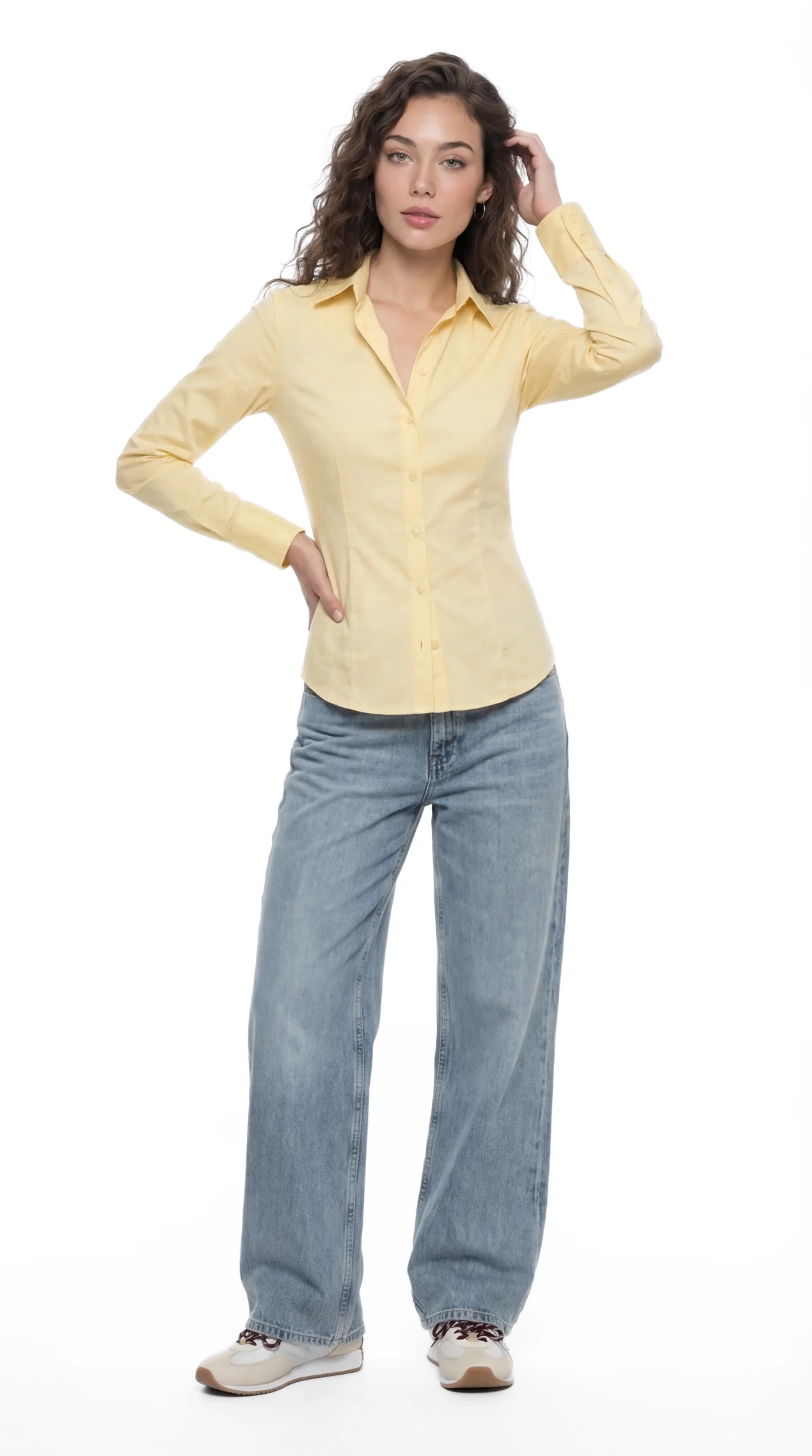 Tailored cropped shirt - Image 6
